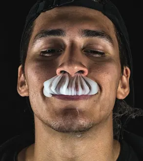 French inhale